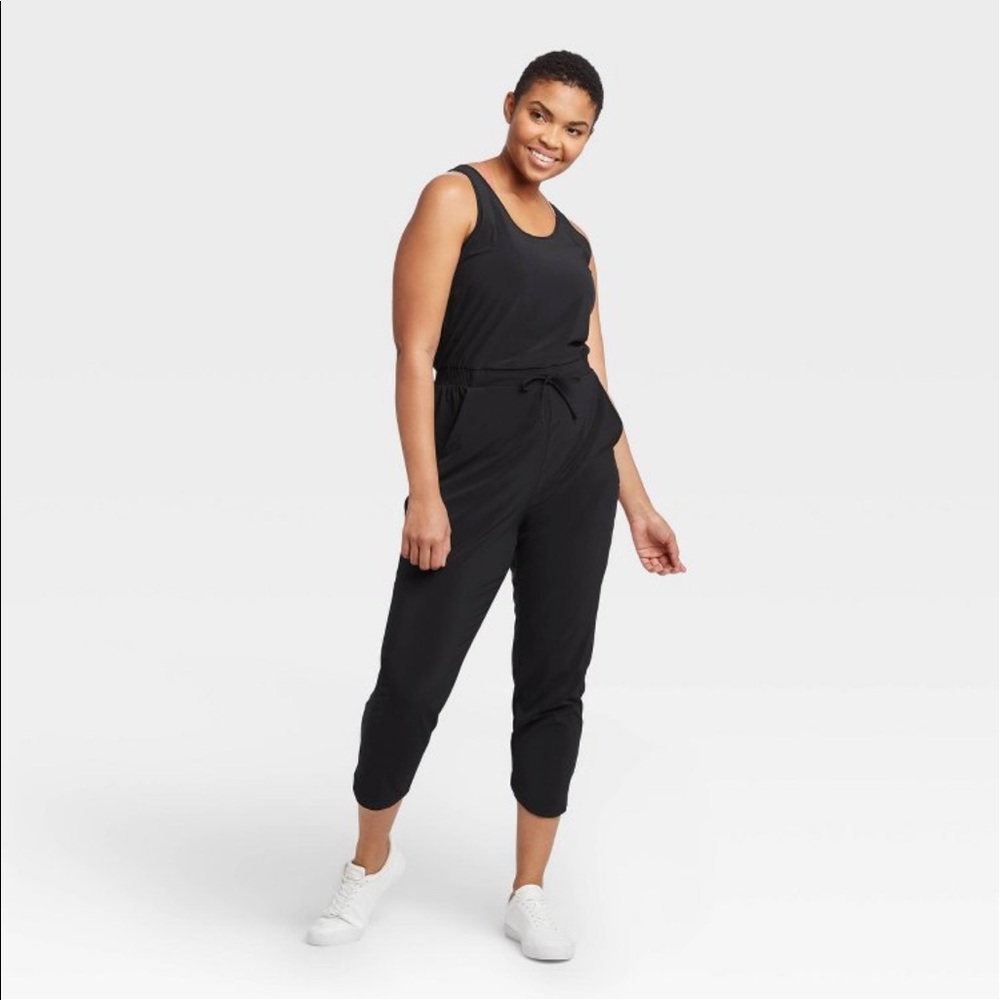Women’s stretch black jumpsuit NWOT Size: XS